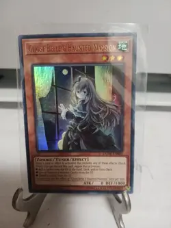 Yugioh! LP Ghost Belle & Haunted Mansion (Alternate Art) - DUDE-EN004 - Ultra Ra - Image 1