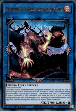 Promethean Princess, Bestower Of Flames - Ultra Rare 1st RA03-EN050 NM YuGiOh - Image 1
