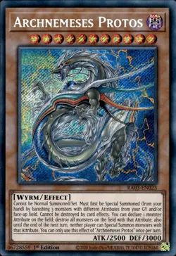 Archnemeses Protos - Secret Rare 1st Edition RA03-EN023 - NM - YuGiOh - Image 1