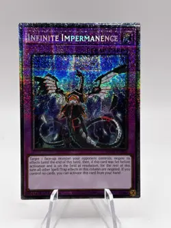 Infinite Impermanence MP25-EN032 Start light Rare Yugioh! NM - Image 1