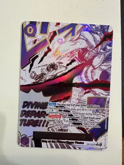 Divine Departure Alternate Art OP13-076 LP-NM English One Piece Card - Image 1