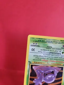 Pokemon Karte/card - Sleimok Muk 13/62 Fossil Holo 1. Edition Swirl Excellent++ - Image 4
