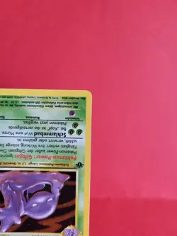 Pokemon Karte/card - Sleimok Muk 13/62 Fossil Holo 1. Edition Swirl Excellent++ - Image 5
