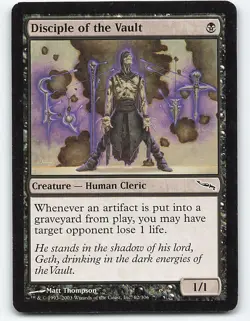 Disciple of the Vault #62 Magic the Gathering Card - Image 1