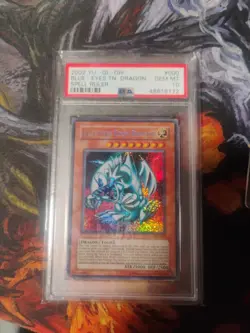 PSA 10 Blue Eyes Toon Dragon SRL-000 Spell Ruler 2010-17 Yugioh Card GEM MINT - Image 1
