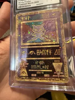 CGC 10 Ancient Mew Movie Promo Holo 2000 Pokemon Card Rare Double Holo PSA - Image 3