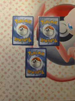 Pokemon 151 3 card Blastoise ex Wartortle Squirtle reverse - Image 2