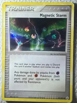 Magnetic Storm 91/101 Hidden Legends Reverse Holo 2004 Pokemon Card - Image 1