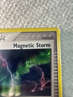 Magnetic Storm 91/101 Hidden Legends Reverse Holo 2004 Pokemon Card - Image 3