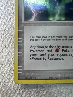 Magnetic Storm 91/101 Hidden Legends Reverse Holo 2004 Pokemon Card - Image 5