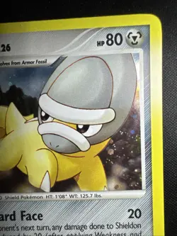 Shieldon DP08 Diamond and Pearl Holo 2007 Promo Pokemon Card Lp - Image 3