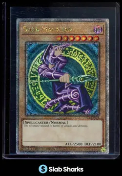 2023 YU-GI-OH! #TN23-EN001 25TH ANNIVERSARY DARK MAGICIAN QUARTER CENTURY QCR - Image 1