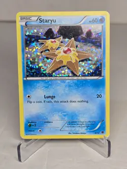 Staryu 4/12 - McDonald’s Promo 2015 - Holo Pokemon TCG Card - Image 1