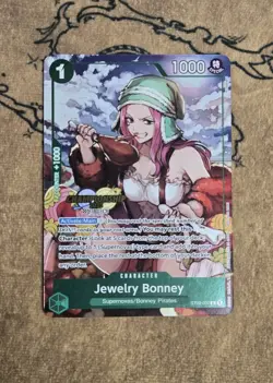 One Piece Card Game Jewelry Bonney (CS 2023 Celebration Pack) ST02-007 C NM - Image 1