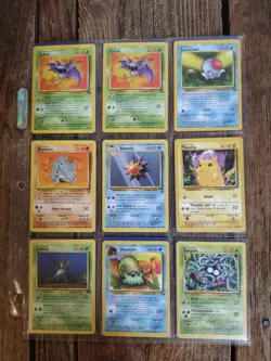 Pokemon Cards - 18 Total - Lot J - Image 1