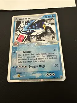 Pokemon Card - Gyarados EX Holo Rare - EX FireRed LeafGreen 109/112 Eng Exc - Image 4