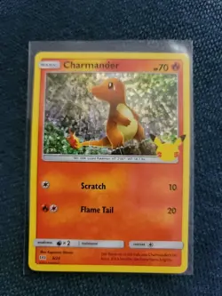 Pokemon Card CHARMANDER Holo 25TH ANNIVERSARY MCDONALDS *BRAND NEW* *SHIPS FAST* - Image 1