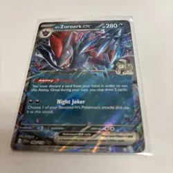 Pokemon Card Ns Zoroark Ex 098/159 Ultra Rare Scarlet Violet Journey Together - Image 1