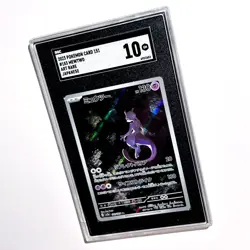 2023 Pokemon Card 151 183/165 Mewtwo Art Rare AR Japanese SGC 10 SV2a GEM MINT - Image 3