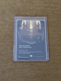 ~ Sacred Foundry (Borderless) ~ NM ~ Edge of Eternities ~ MTG ~ - Image 1