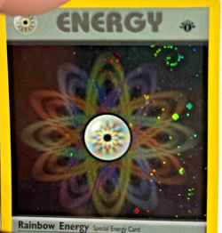 Pokemon TCG Rainbow Energy 1st Edition Rare Holo Card #17/82 Team RocketSWIRL 🌀 - Image 2