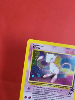 Pokemon Karte/card - Mew - Black Star Promo 9 - SWIRL Holo Excellent+ - Image 2