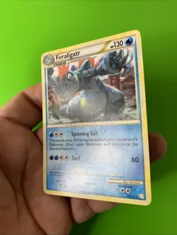 Feraligatr 20/123 HeartGold & SoulSilver Non-Holo Pokemon Card LP+ - Image 3