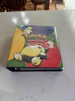 Pokemon Vintage Binder Full Non Holo Card Lot 500+ Base Neo Gym And Topps Super! - Image 1