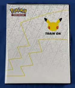 POKEMON FIRST PARTNER BINDER & PROMO JUMBO CARDS LOT OF (11) PIKACHU CHARIZARD + - Image 1