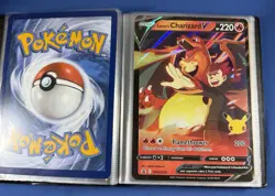 POKEMON FIRST PARTNER BINDER & PROMO JUMBO CARDS LOT OF (11) PIKACHU CHARIZARD + - Image 4