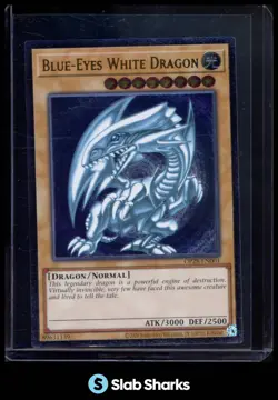 2025 YU-GI-OH! OTS #OP28-EN001 BLUE EYES WHITE DRAGON ULTIMATE RARE - Image 1