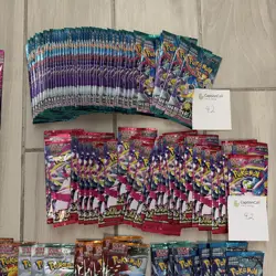 170 Pokemon Booster Pack Lot SEALED Cards! (Japanese & Korean) Read Description - Image 3