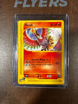 Pokemon TCG Ho-Oh Black Star Promos 52 Regular Promo Card - Image 1