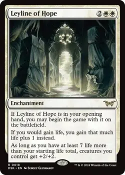 ~ Leyline of Hope ~ NM ~ Duskmourn: House of Horror ~ MTG ~ - Image 1