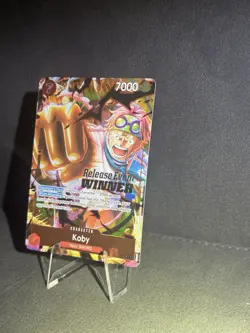 Koby (OP12 Release Event Winner) P-092 One Piece Promotion Cards Foil - Image 2