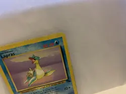 Pokemon TCG Fossil Lapras Card 25/62 Unlimited Rare Non-Holo - Image 4