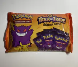 Nintendo Pokemon TCG BOOster Gengar Trick Or Trade Bundle - 120 Cards - Image 1