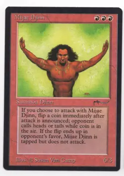 MTG: Magic Arabian Nights - Mijae Djinn - Image 1
