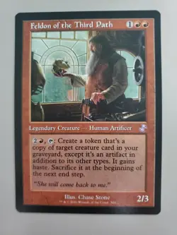 MTG Feldon of the Third Path Time Spiral Remastered Timeshifted Rare - Image 1