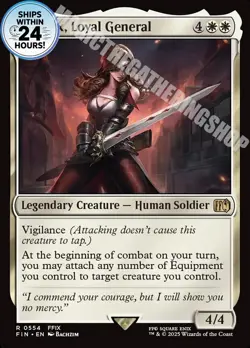 Beatrix, Loyal General #554 -Near Mint - Magic The Gathering - Final Fantasy - Image 1