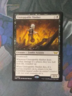Unstoppable Slasher | 7% Off 2+ | Duskmourn | NM | MTG - Image 1