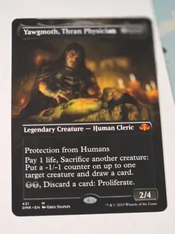 MTG - Yawgmoth, Thran Physician borderless - Dominaria Remastered - Image 1