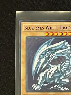Blue-Eyes White Dragon Original Art 1st Edition LDK2-ENK01 YuGiOh Legendary Deck - Image 2