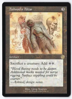 Ashnod's Altar (Schematic) R The Brothers' War: Retro Frame Artifacts 67 LP - Image 1