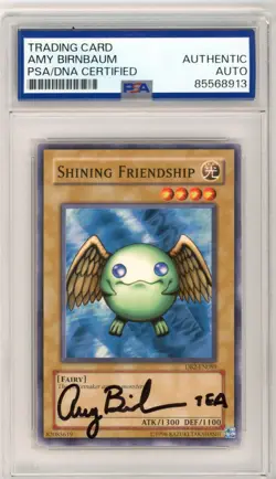 PSA Amy Birnbaum Signed Shining Friendship DB2-EN089 Dark Beginning 2 Unlimited - Image 1