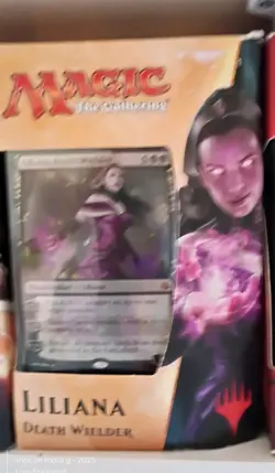 MTG Magic Liliana Death Wielder Planeswalker Sealed Deck Amonkhet w/ 2 Packs - Image 1