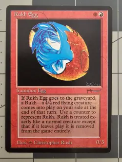 MTG ⭐ Arabian Nights ⭐ Rukh Egg ⭐ Vintage Legacy ⭐ NM - Image 1