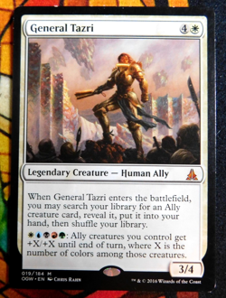 General Tazri-Kabira Evangel-Sea Gate Loremaster-Jwari Shapeshifter - LP- Allies - Image 2