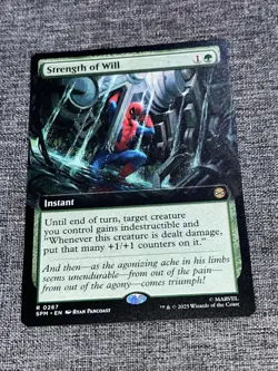Strength of Will (Extended Art) (Non Foil) 0267 MTG Spider-Man - Image 1