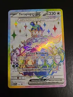 Terapagos ex SVP 165 - Pokemon Terapagos Ultra-Premium Black Star Promo - NM/M - Image 1